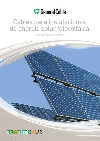 General Cable - Cables para Instalaciones de Energía Solar Fotovoltaica