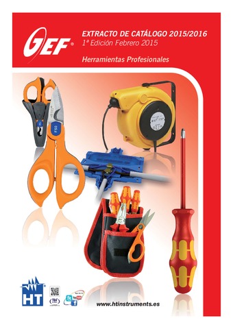 HT Instruments - Catálogo GEF