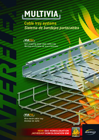 Interflex - Sistemas de conducción de cables VIAFIL y VIATEC